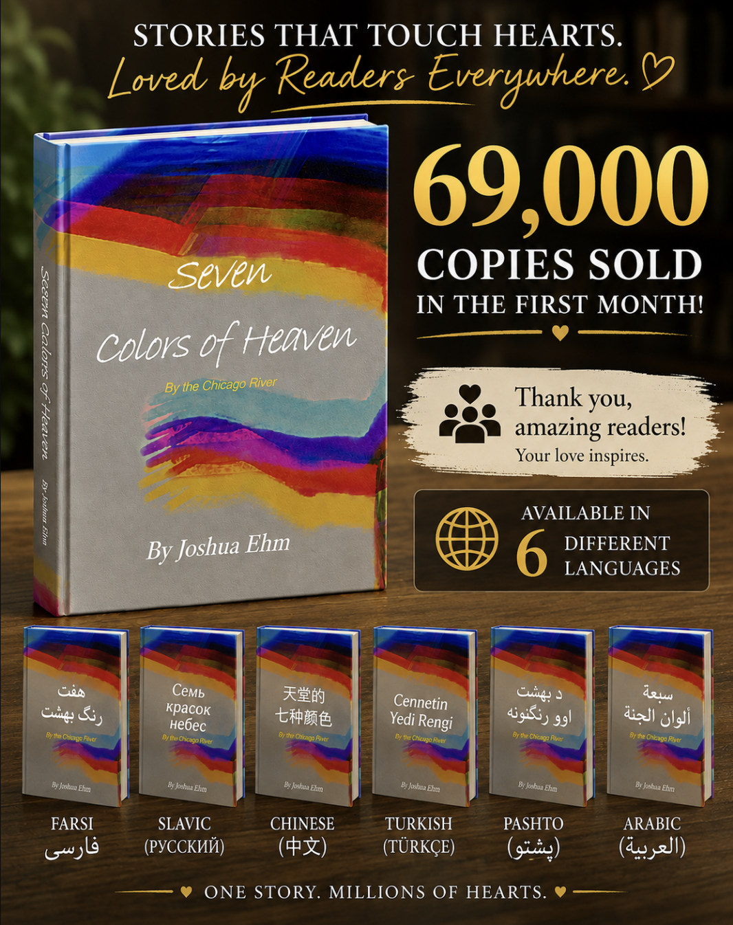 Seven Colors of Heaven — original book imagery